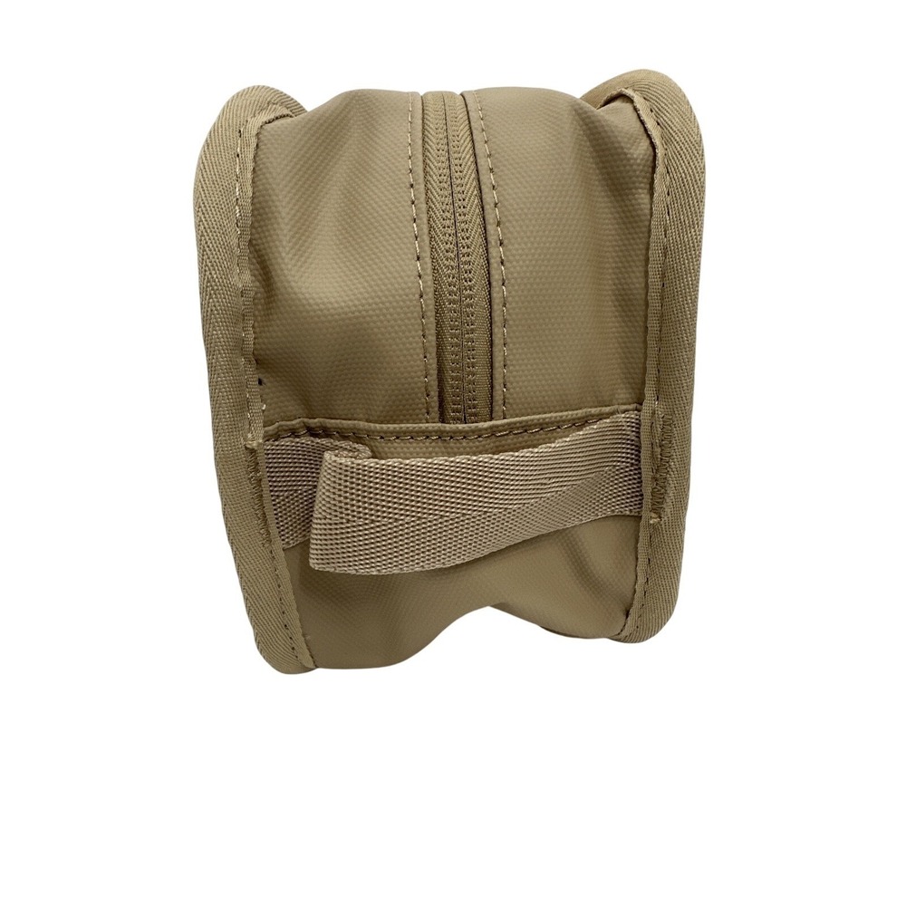 Nike Air Jordan Travel Dopp Kit Clutch Bag Men's Toiletries Jumpman Zipper Sand - Picture 6 of 8